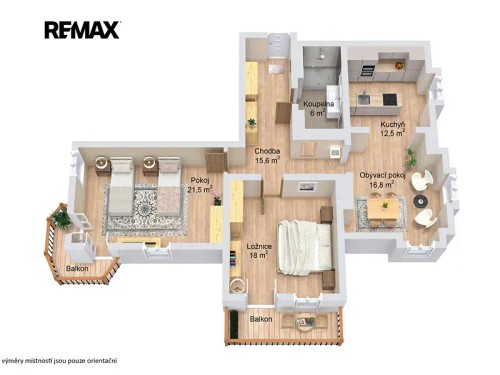 Prodej bytu 3+kk 115 m²