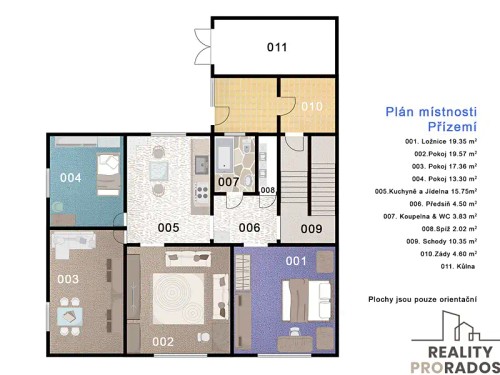 Prodej domu 162 m², pozemek 454 m²