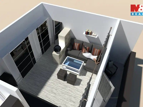 Prodaný byt 1+kk 25 m²