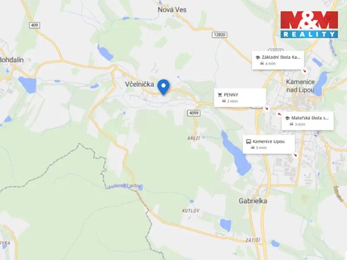 Prodej stavebního pozemku 1118 m²