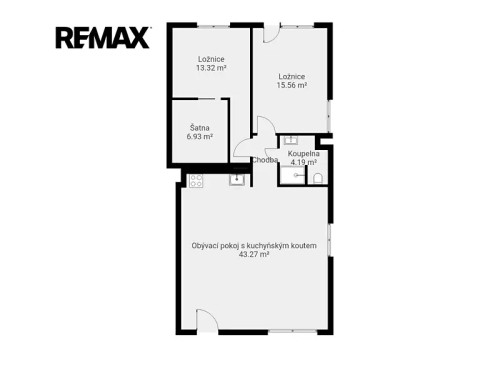 Prodej bytu 3+kk 86 m²