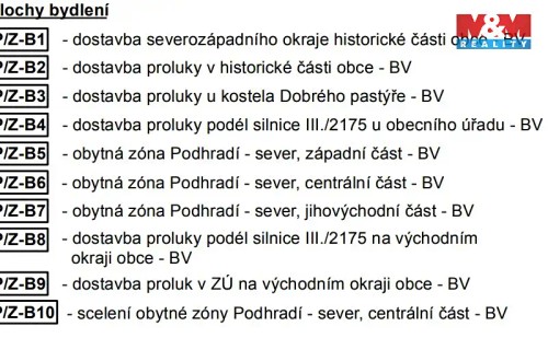 Prodej stavebního pozemku 1006 m²