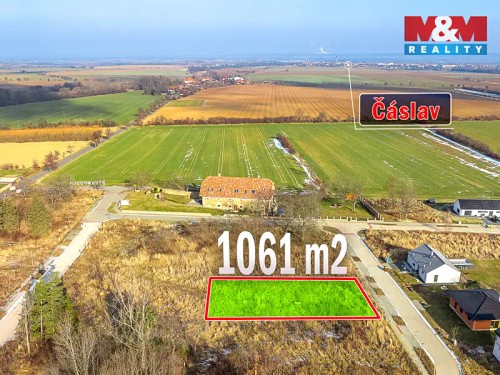 Prodej stavebního pozemku 1061 m²