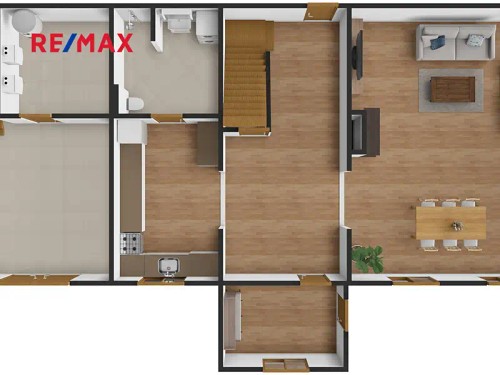 Prodaná  chata 200 m², pozemek 1966 m²