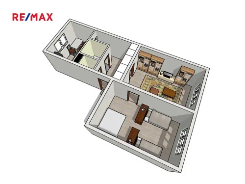 Prodaný byt 2+1 58 m²