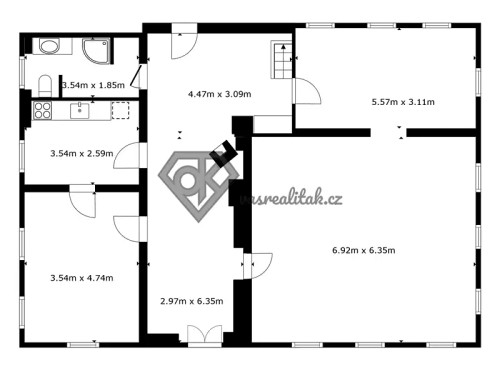 Prodej chalupy 133 m², pozemek 3200 m²
