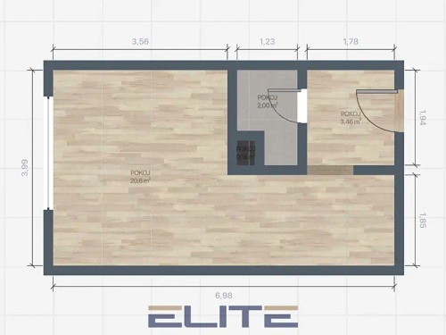 Prodaný  byt 1+kk 28 m²