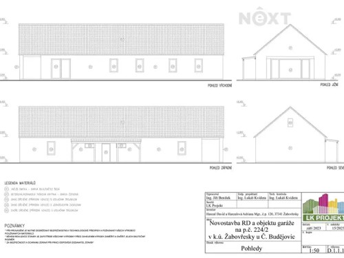 Prodej stavebního pozemku 1348 m²