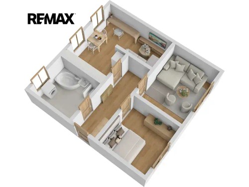 Prodej bytu 3+kk 57 m²