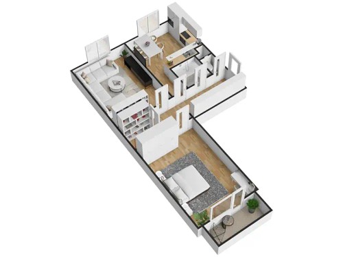 Prodej bytu 2+1 63 m²