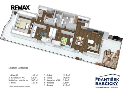 Prodej bytu 4+kk 116 m²