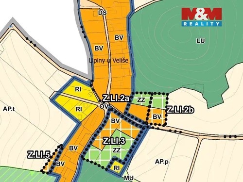 Prodej stavebního pozemku 1168 m²