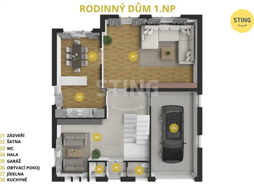 Prodej domu 300 m², pozemek 599 m²