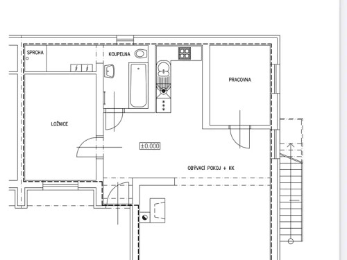 Prodaný  byt 3+kk 84 m²