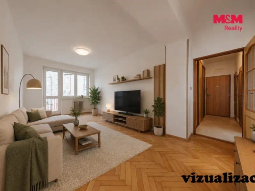 Prodej bytu 2+1 49 m²