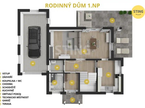 Prodej domu 198 m², pozemek 995 m²