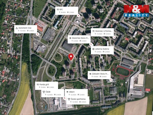 Prodaný  byt 3+1 73 m²