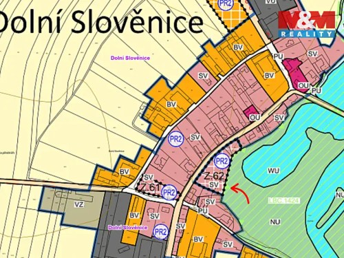 Prodej stavebního pozemku 1522 m²