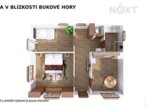 Prodej chalupy 55 m², pozemek 610 m²