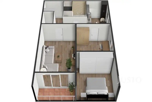 Prodaný byt 3+1 70 m²