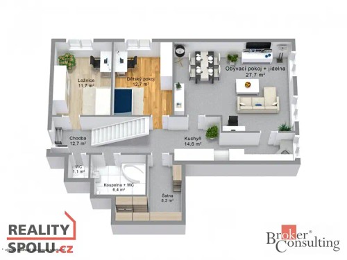 Prodej bytu 3+1 94 m²