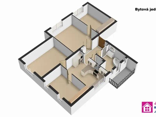 Prodej bytu 4+1 105 m²