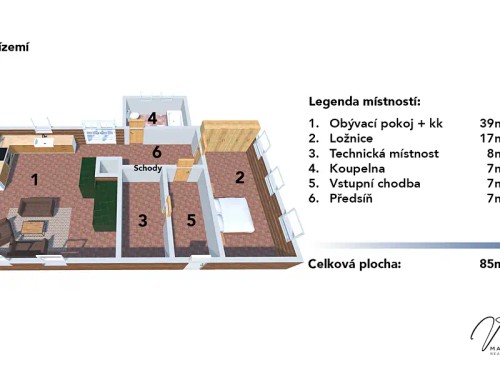 Prodej chalupy 158 m², pozemek 972 m²