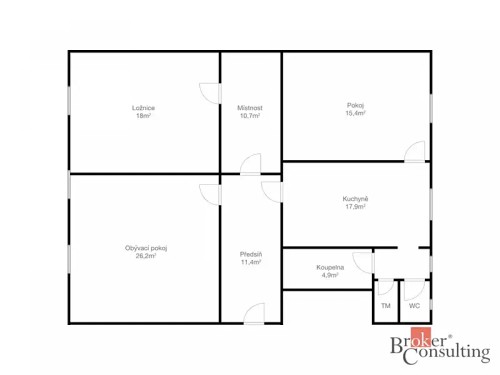 Prodej bytu 3+1 111 m²