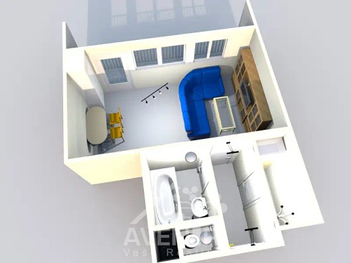 Prodej bytu 1+kk 28 m²