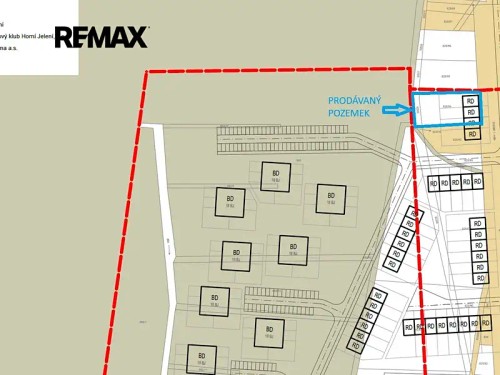 Prodej stavebního pozemku 906 m²