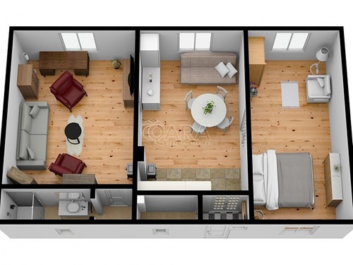 Prodaná  chalupa 65 m², pozemek 286 m²