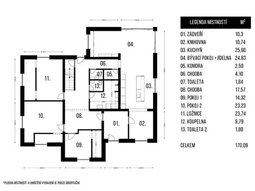 Prodej domu 185 m², pozemek 1734 m²
