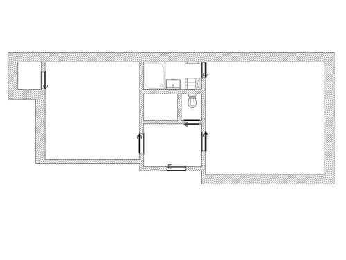 Prodaný  byt 1+1 49 m²