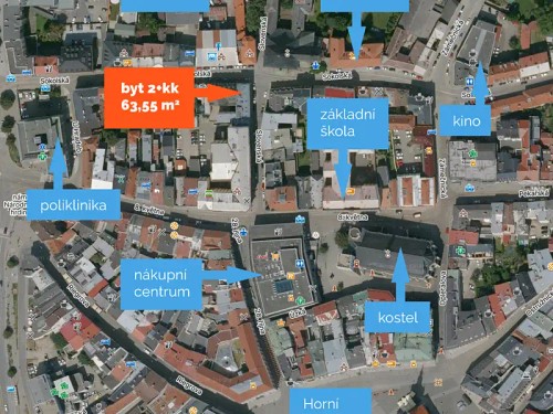 Prodaný  byt 2+kk 63 m²