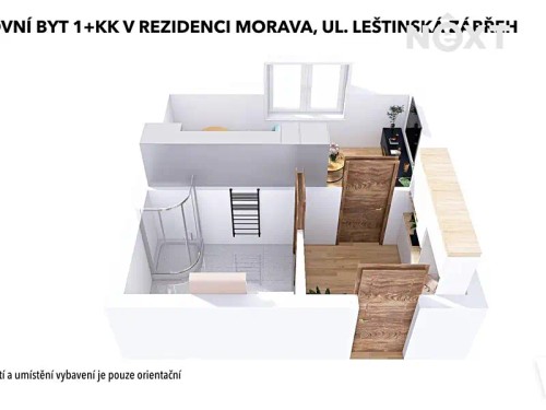 Prodaný byt 1+kk 33 m²