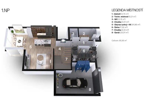 Prodej domu 181 m², pozemek 598 m²