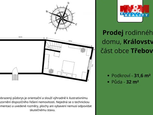 Prodej domu 51 m², pozemek 525 m²