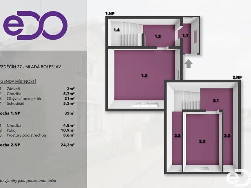 Prodej domu 54 m², pozemek 324 m²