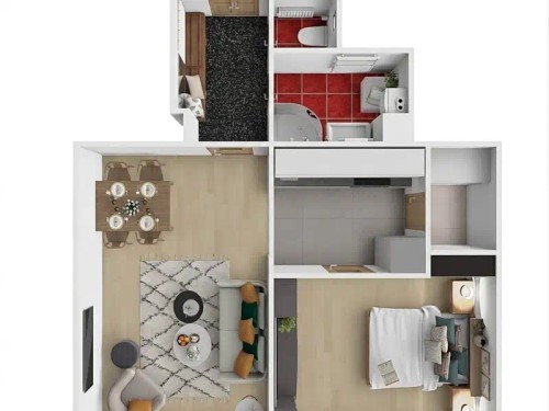 Prodej bytu 2+kk 47 m²