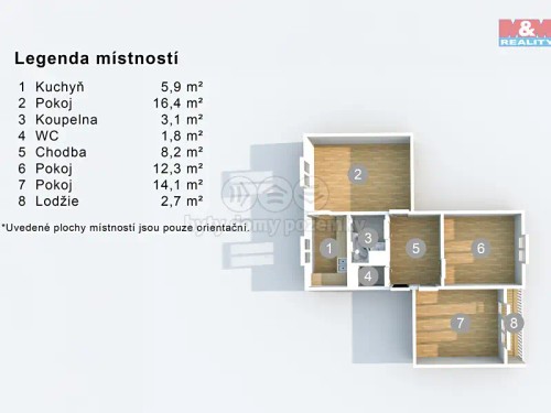 Prodaný byt 3+1 63 m²