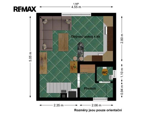 Prodej chaty 62 m², pozemek 799 m²
