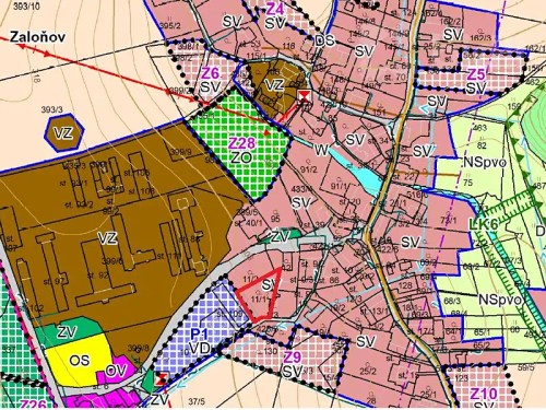 Prodej stavebního pozemku 1383 m²