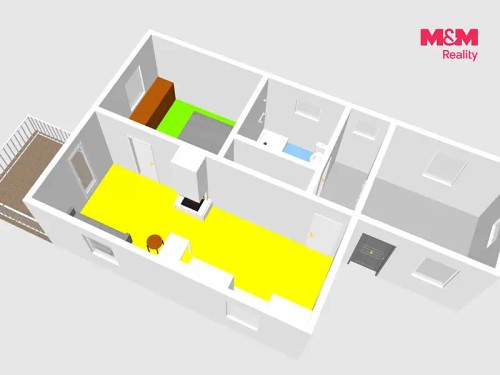 Prodej chaty 86 m², pozemek 777 m²
