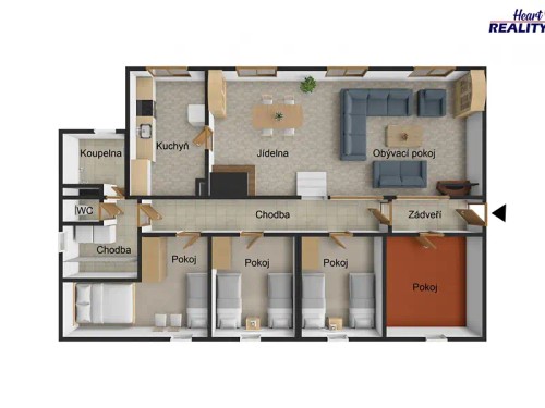 Prodej chaty 178 m², pozemek 1897 m²