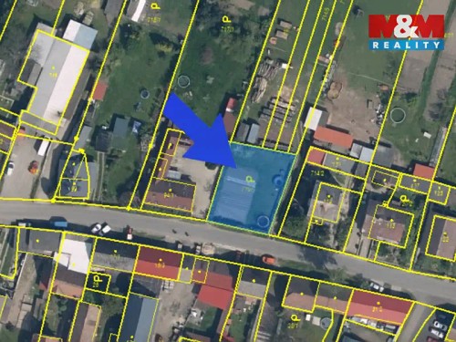Prodej stavebního pozemku 550 m²