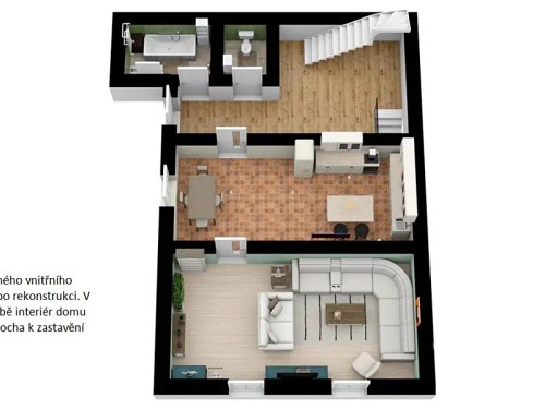 Prodej chalupy 172 m², pozemek 306 m²