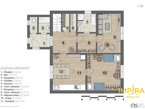 Prodej domu 233 m², pozemek 373 m²