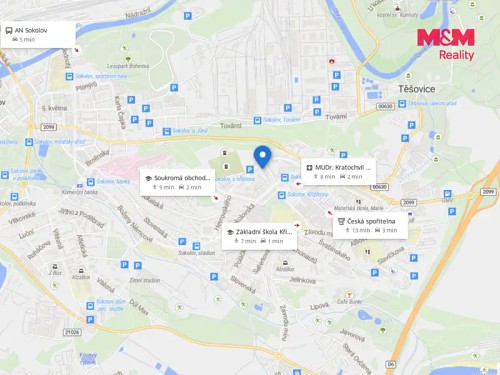 Prodej bytu 2+1 49 m²