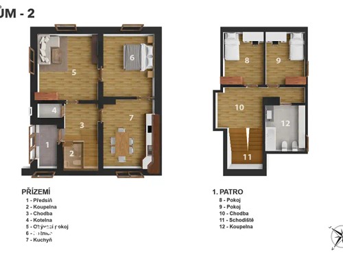 Prodej domu 430 m², pozemek 5199 m²