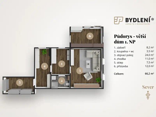 Prodej domu 207 m², pozemek 726 m²